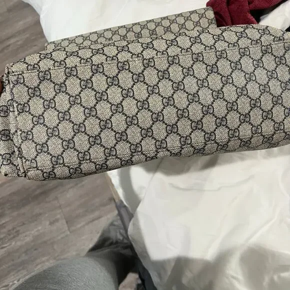 Gucci GG Monogram Navy Diaper Bag - Picture 6 of 12